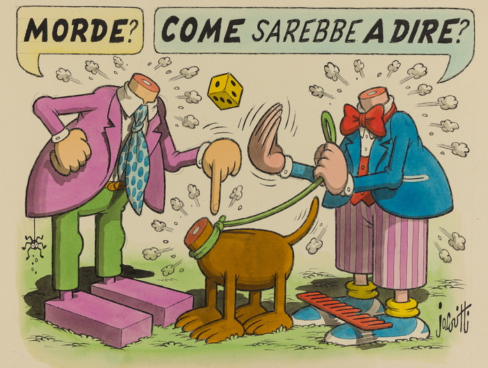 3.Benito Jacovitti Dettaglio di tavola Silvia Jacovitti