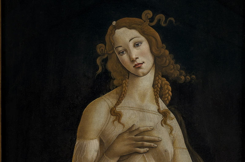 Sandro Filipepi, detto Botticelli Venere 1485-1490 Olio su tela, 174x77 cm Su concessione del Mic - Musei Reali, Galleria Sabauda
