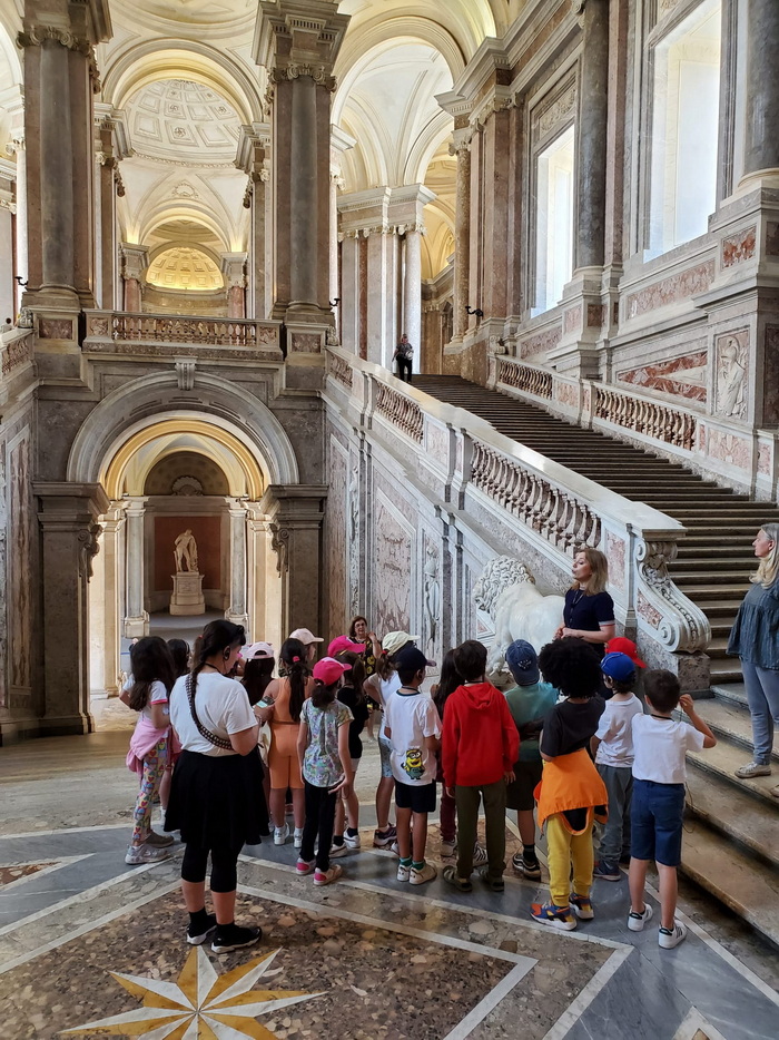 Bambini alla Reggia Caserta