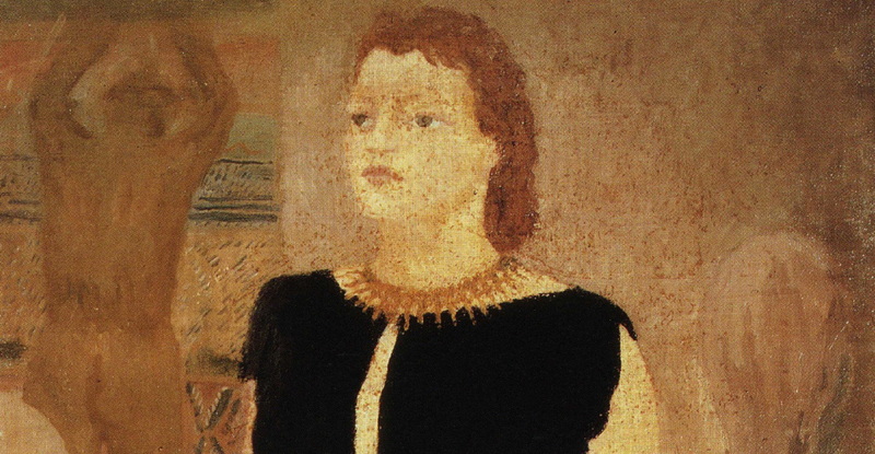 Antonietta nel suo studio