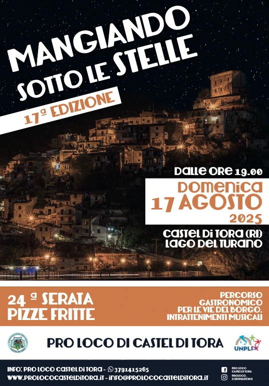 Mangiando sotto le stelle