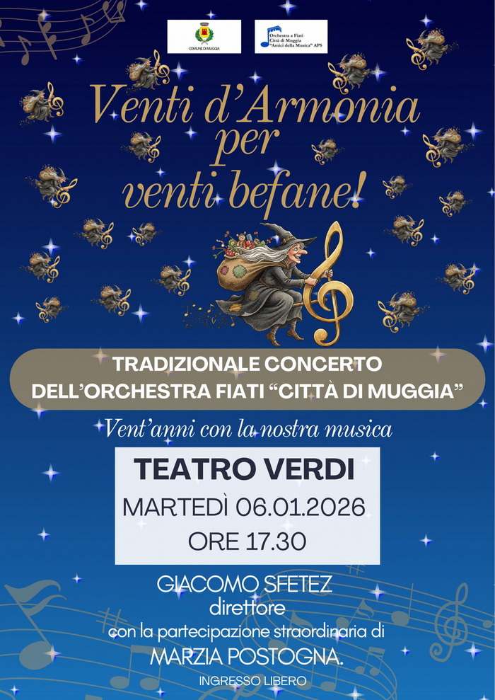Locandina Concerto Befana 2026