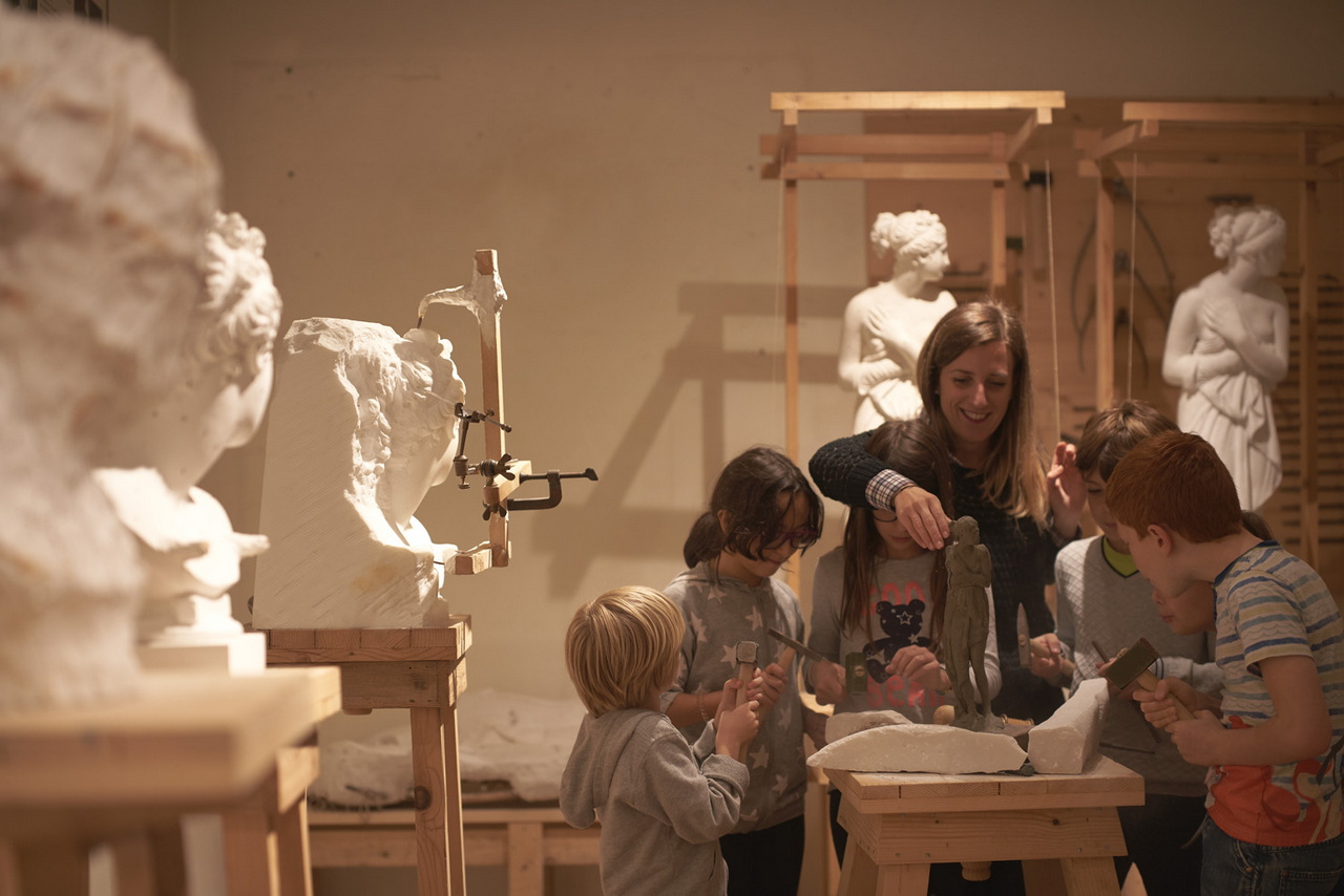 Laboratori didattici al Museo Gypsotheca Antonio Canova, ph credits: Otium Studio
