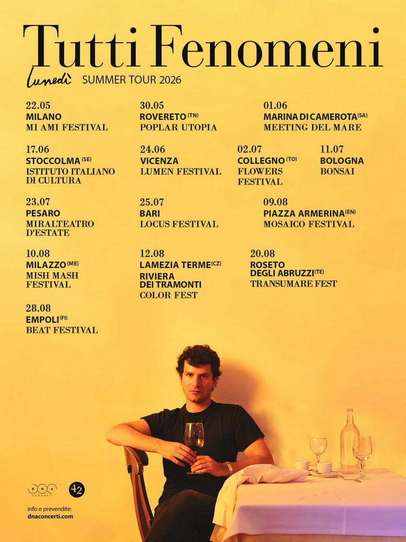 Tutti Fenomeni live. Il tour estivo da Milano alla Sicilia