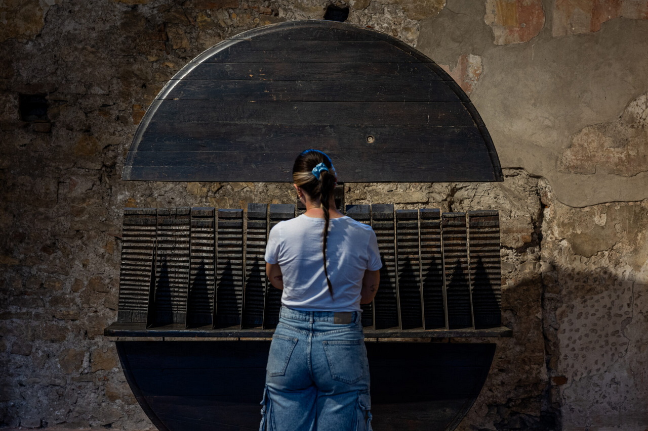 “Franca Ghitti. Una storia di Altri Alfabeti”, Brescia, Museo di Santa Giulia, 2026; installation view foto Marco De Luca per Fondazione Brescia Musei