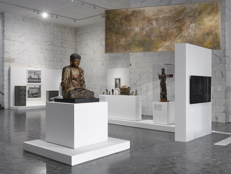 Museo delle Civiltà_EUR_Asia e Gala Porras-Kim. A Recollection Returns with a Soft Touch_installation view_© Giorgio Benni__GB17772
