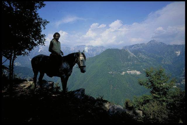 Trekking a cavallo in Lunigiana