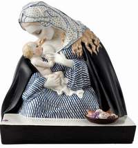 Madonna in ceramica di Sandro Vacchetti