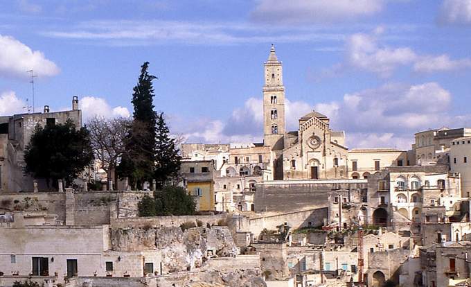 veduta di Matera