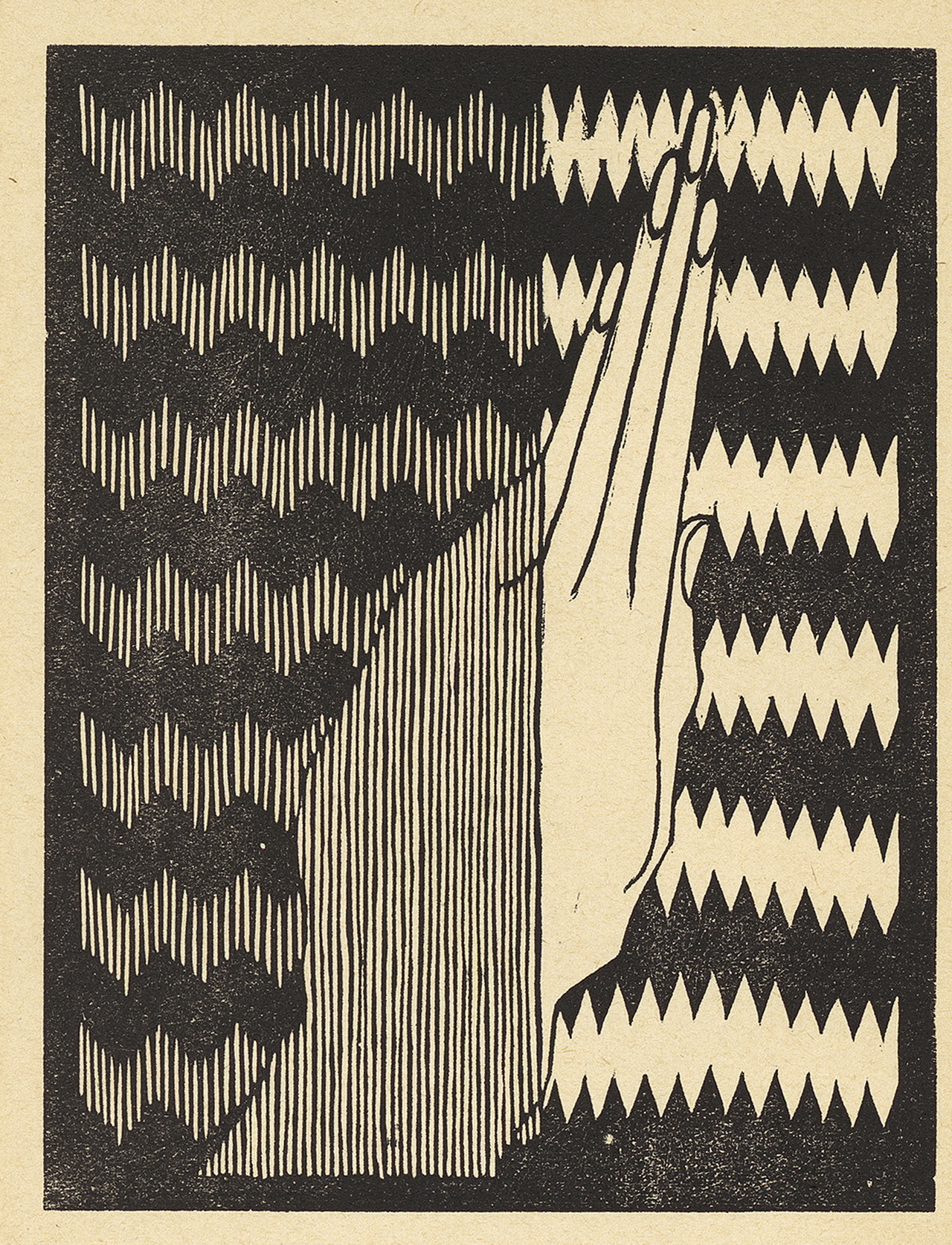 Maurits Cornelis Escher Flor de Pasqua - Madonna,1921 