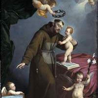 Carlo Ceresa, Sant'Antonio da Padova e Gesù Bambino, Gorlago - Chiesa S. Pancrazio, Foto Marco Mazzoleni 