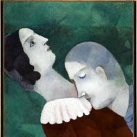 Marc Chagall, Gli amanti in verde