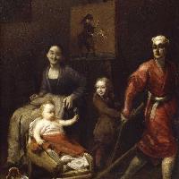 Giuseppe Maria Crespi La famiglia del pittore 1708 c.