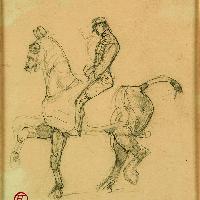 Henri de Toulouse-Lautrec Cavaliere 1880
