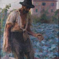 Accademia di San Luca - Il Contadino- Giacomo Balla 1903