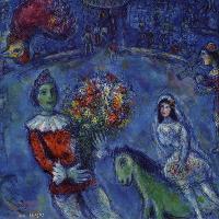 Marc Chagall Le Coq Violet,