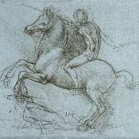 Studio per il monumento equestre a Francesco Sforza