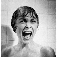 La famosa scena della doccia con Janet Leigh in Psyco (1960) Psyco © Universal Pictures