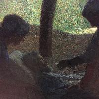 Pellizza da Volpedo - Sul fienile