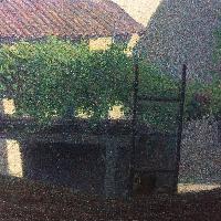 Pellizza da Volpedo - Sul fienile