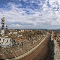 La città del cielo, dal Facciatone del Duomo Nuovo il Panorama di Siena