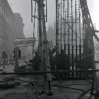 Cantiere della metropolitana © Archivio Emilio Frisia