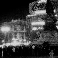 Capannelli in piazza Duomo © Archivio Carlo Orsi 