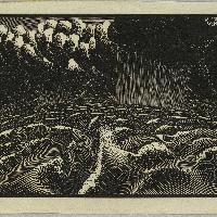 Maurits Cornelis Escher Il secondo giorno della creazione, 1926