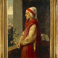 Angelo Pietrasanta, Ritratto di Dante Alighieri