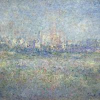 Claude Monet (1840-1926) Vétheuil nella nebbia, 1879