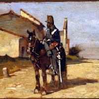 Giovanni Fattori, Soldato a cavallo, 1860-1870