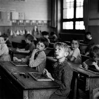 Robert Doisneau, L\'information scolaire, Paris 1956 © Robert Doisneau