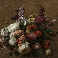 Henri Fantin-Latour, Bouquet, olio su tela, ©Johannesburg Art Gallery