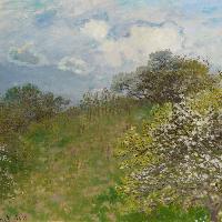 Claude Monet, Primavera, 1875, olio su tela, ©Johannesburg Art Gallery