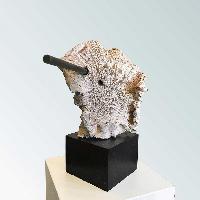 Rita Siragusa, Malachia, terracotta e ferro, 41x65x60 cm