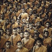 Jimmy Nelson, Buddhist Monks, Ganden Monastery, Tibet, 2011 © Jimmy Nelson B.V.
