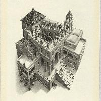 Maurits Cornelis Escher Salire e scendere, 1960