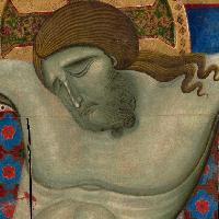 Maestro di San Francesco, Croce dipinta, 1272, particolare