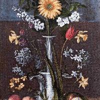 Orsola Maddalena Caccia Vaso di fiori con due uccelli, XVII sec.