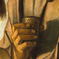 Giovanni Bellini (Venezia 1432 ca. - 1516), Compianto sul Cristo morto, particolare