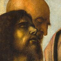Giovanni Bellini (Venezia 1432 ca. - 1516), Compianto sul Cristo morto, particolare