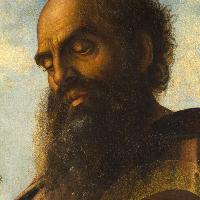 Giovanni Bellini (Venezia 1432 ca. - 1516), Compianto sul Cristo morto, particolare