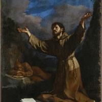 Guercino, San Francesco riceve le stimmate, 1633
