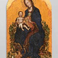 Gentile da Fabriano, Madonna in trono col Bambino e angeli