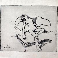 Suzanne Valadon, Louise nue sur un canape