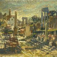 Afro, Foro romano 1935; credits Fondazione Archivio Afro; photo Massimo Napoli