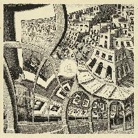 Maurits Cornelis Escher Galleria di stampe, 1956