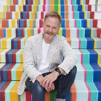 Ian Davenport at Greenwich Peninsula - Prudence Cumings Associates