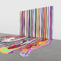 Ian Davenport, Lake No. 2 (Tetonic), 2023, foto Prudence Cuming Associates