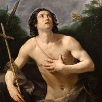 Guido Reni, San Giovanni Battista, 1635 circa, olio su tela, Musei Reali di Torino - Galleria Sabauda